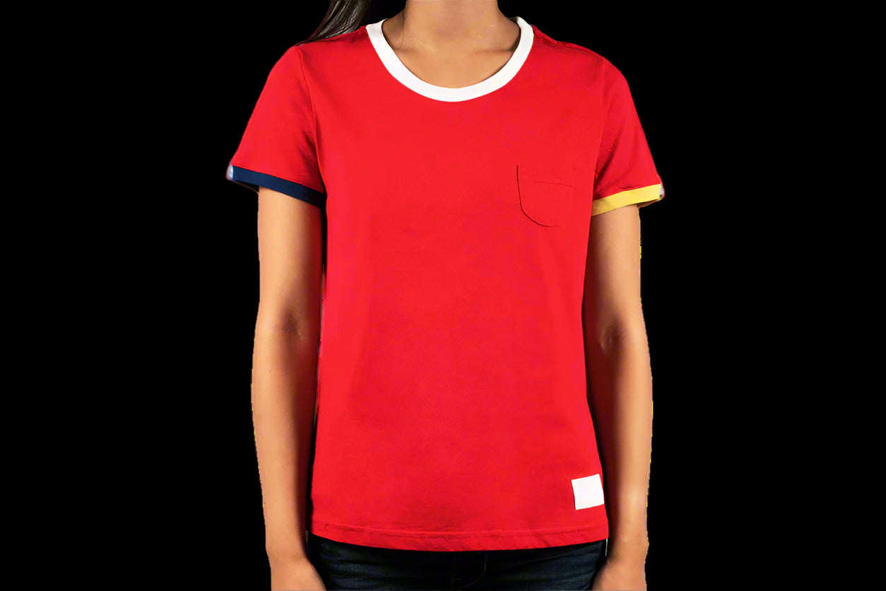 Red Sports Tee